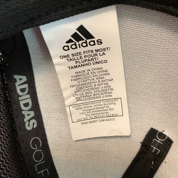 𝅺ADIDAS gold black mesh trucker hat ball cap - Picture 8 of 8